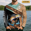 Joycorners Fish Around And Find Trout Shirt, Trout Fishing Shirt, Long Sleeve Fishing Shirts, SPF Shirts For Men, Funny Fishing Shirt
