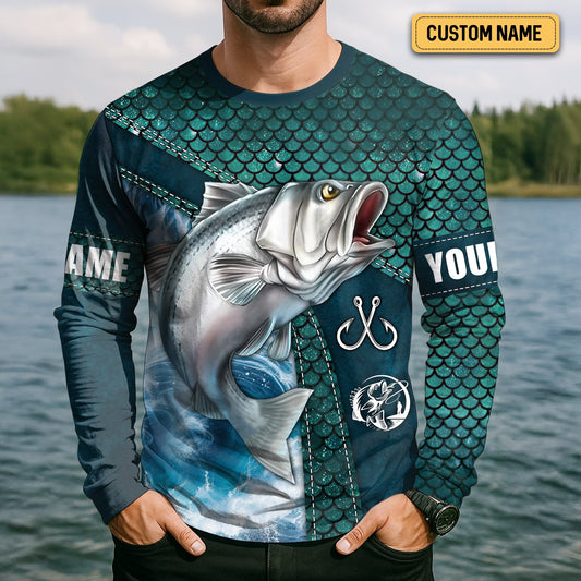 Joycorners Fishing Saved Me From Becoming a Pornstar SPF Shirts For Men, Funny Fishing Shirts, Men Long Sleeve Shirt
