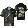 Joycorners I'm Fishing, Thinking About It, Funny Fishing Shirts, UV Shirts For Men, Men Long Sleeve Shirt