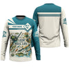 Joycorners Living The Reel Life Fishing Shirts, Funny Fishing Shirts, Long Sleeve Sun Shirt, Fishing Gifts For Men