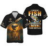 Joycorners Fish And Beer, Skeleton Fishing, Funny Fishing Shirts, SPF Shirts For Men, Long Sleeve Tops