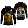 Joycorners Fish And Beer, Skeleton Fishing, Funny Fishing Shirts, SPF Shirts For Men, Long Sleeve Tops