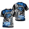 Joycorners Fishing Makes Me Happy UV Shirts For Men, SPF Long Sleeve Shirts, Breathable Long Sleeve Shirt