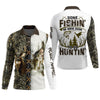 Joycorners Fishing And Hunting, Reindeer Shirt, UPF Fishing Shirts, Long Sleeve Fishing Shirts, Men Long Sleeve Shirt