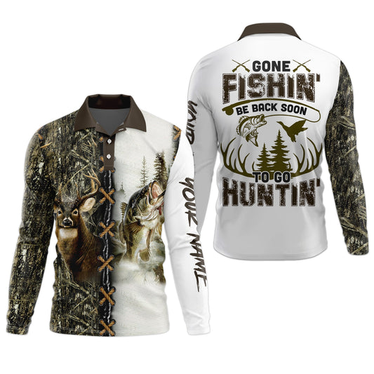 Joycorners Fishing And Hunting, Reindeer Shirt, UPF Fishing Shirts, Long Sleeve Fishing Shirts, Men Long Sleeve Shirt