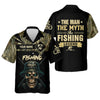 Joycorners The Man The Myth The Legend, SPF Long Sleeve Shirts, SPF Shirts For Men, Fishing UPF Shirts, Sun Shirts For Men