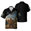 Joycorners I'd Rather Be Fishing, Bigfoot Fishing UPF Shirts, Funny Men Fishing Shirt, Long Sleeve Fishing Shirts