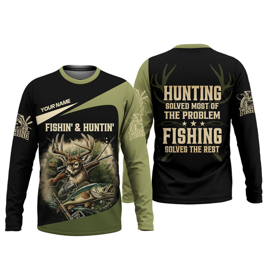 Joycorners Fishing And Hunting, SPF Long Sleeve Shirts, SPF Shirts For Men, Fishing UPF Shirts, UV Shirts For Men