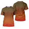 Joycorners Orange Brook Trout Skin UPF Fishing Shirts, Hooded Sun Shirt, Personalized Fishing Gifts, UV Shirts For Men