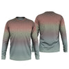 Joycorners Rainbow Brook Trout Skin UPF Fishing Shirts, Hooded Sun Shirt, Personalized Fishing Gifts, UV Shirts For Men