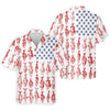 Joycorners American Flag Fish Shirt, Fishing SPF Shirt, Mens Fishing Shirts Long Sleeve, Gift For Fisherman