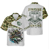 Joycorners Fishing Solves Most Of My Problems Hunting Solves The Rest T-Shirt, Fisherman Outfit, Mens Casual Shirts