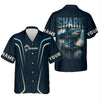 Joycorners Shark Performance Fishing Shirts, Custom Fishing Shirts, Fishing UPF Shirts, Men's Fishing Shirt