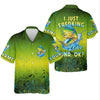 Joycorners I Just Freaking Love Tuna Custom Name Fishing UPF Shirts, Gift For Fisherman, Men's Fishing Shirt
