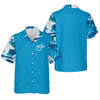 Joycorners Blue Fishing SPF Shirt, Funny Fishing Shirt, Fisherman Outfit, Mens Casual Shirts