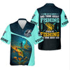 Joycorners Some Go To Church And Think About Fishing Christian Fishing SPF Shirt For Men, Fisherman Gift, Men's Fishing Shirt
