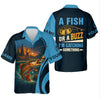 Joycorners A Fish Or A Buzz I'm Catching Something Funny Fishing Shirt, SPF Shirt For Men, Gift For Fisherman