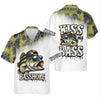 Joycorners Basshole Kiss My Bass Fishing UPF Shirts, Funny Fishing Shirt, Fishing Shirts For Men
