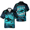 Joycorners Hunt or Be Hunted Deep Sea Danger Performance Fishing Shirts, Fishing Gifts For Men, Men's Fishing Shirt