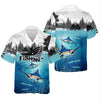 Joycorners Blue Marlin Fishing SPF Shirt For Men, Performance Fishing Shirts, Gift For Fisherman, Men's Fishing Shirt