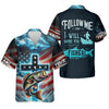 Joycorners I Will Make You Fishers Of Men Christian Patriotic Fishing Shirt, Fishing UPF Shirts, Fishing Gifts For Men