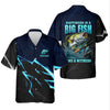 Joycorners Happiness Is A Big Fish And A Witness Fishing UPF Shirts, Funny Fishing Shirt, Fishing Shirts For Men