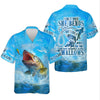 Joycorners I Love It When She Tugs On My Worm And Swallows Blue Fishing Shirt, SPF Shirt For Men, Men's Fishing Shirt