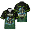 Joycorners Basshole Funny Fishing Shirt, Camouflage Fishing Shirts, SPF Shirt For Men, Hooded Fishing Shirt