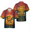 Joycorners Bass Fishing And Beer That's Why I'm Here SPF Shirt For Men, Fishing Gifts For Men, Custom Fishing Shirts