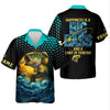 Joycorners Happiness Is A Big Bass And A Limit Of Panfish Fishing UPF Shirts, Funny Fishing Shirt, Fishing Gifts For Men