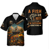 Joycorners A Fish Or A Buzz I'm Catching Something Fishing UPF Shirts, Performance Fishing Shirts, Fishing Shirts For Men