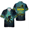 Joycorners Gone Squatchin And Catching Night Forest Performance Fishing Shirts, SPF Shirt For Men, Gift For Fisherman
