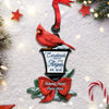 Joycorners Personalized Heaven Cardinals Christmas Ornament 2D Flat LM1611