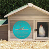 Joycorners Metal Chicken Coop Sign - Chicken Coop Outdoor Sign, Chicken Sign Ideas, Chicken Farm Sign, Hen House Sign LM0110