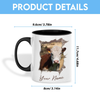 Joycorners Hereford Funny Personalized Name Two Tone Mug