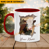 Joycorners Hereford Funny Personalized Name Two Tone Mug