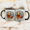 Joycorners Hereford Personalized Name Christmas Farmyard Mug
