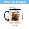 Joycorners Highland Funny Personalized Name Two Tone Mug