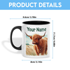 Joycorners Highland Personalized Name Two Tone Mug