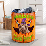 Joycorners Halloween Highland Cattle Pumpkin Laundry Basket