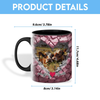 Joycorners Holstein Couple Personalized Name Two Tone Mug