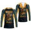 Joycorners Weekend Hooker Sasquatch Fishing UPF Shirts, Funny Fishing Shirt, Men's Fishing Shirt