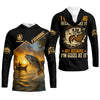 Joycorners I Go Fishing Because I Like It SPF Shirt, Fisherman Outfit, Mens Casual Shirts