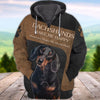 Joycorners Dachshund Make Me Happy 3D Custom Name And Dog Full Print Shirts