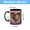 Joycorners Horse Couple Personalized Name Two Tone Mug