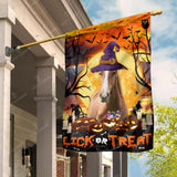 Joycorners Happy Halloween Horse Lick Or Treat 3D Printed Flag