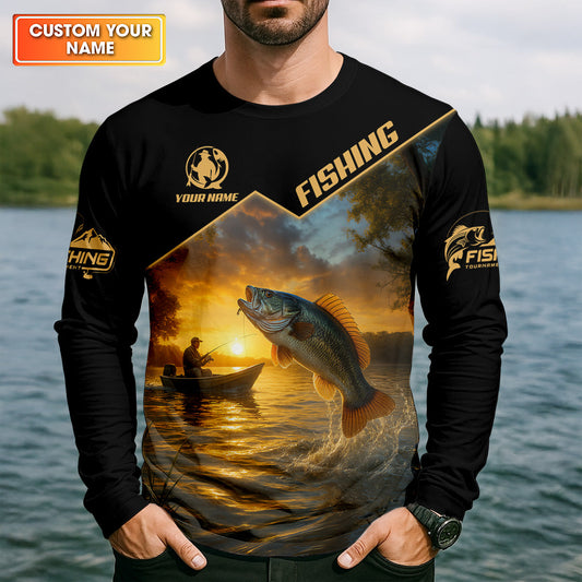 Joycorners I Go Fishing Because I Like It SPF Shirt, Fisherman Outfit, Mens Casual Shirts