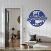 Joycorners Custom Hunting Scene Sign-Personalized Hunting Sign for Cabin-Club-Organization-Garage-Shop-Gift for Father's Day LM0110