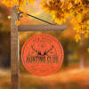 Joycorners Custom Hunting Metal Sign - Your Own Wording-Fathers Day-Gift for Dad-Grandpa-Son-Custom Hunting Cabin Sign LM0110