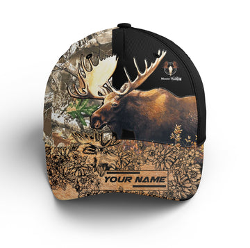 Joycorners Moose Hunting Camouflage Personalized Cap